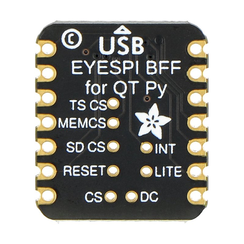 Adafruit EYESPI BFF for QT Py or Xiao - 18 Pin FPC Connector