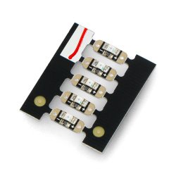 LED flitry - LED diody - Rubínově červená - 5 ks. - Adafruit 1755