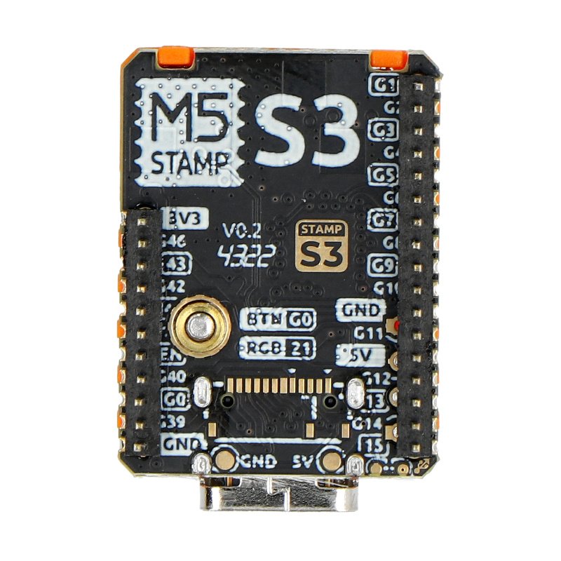 M5StampS3 with 1.27 Header Pin