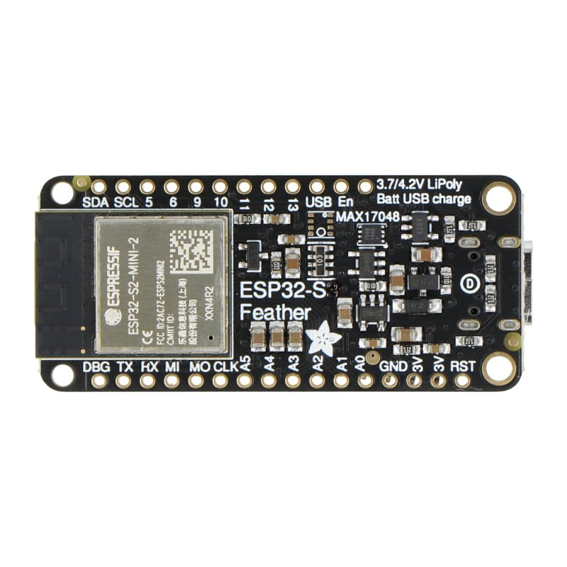 Adafruit ESP32-S2 TFT Feather - 4MB Flash, 2MB PSRAM, STEMMA QT