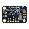 Adafruit STEMMA Audio Amp - Mono 2.5W Class D - PAM8302 - zdjęcie 3