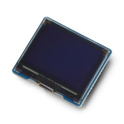 OLED displej 1,32'' 128x96px - SPI/I2C - 16 stupňů šedi - černá a b...
