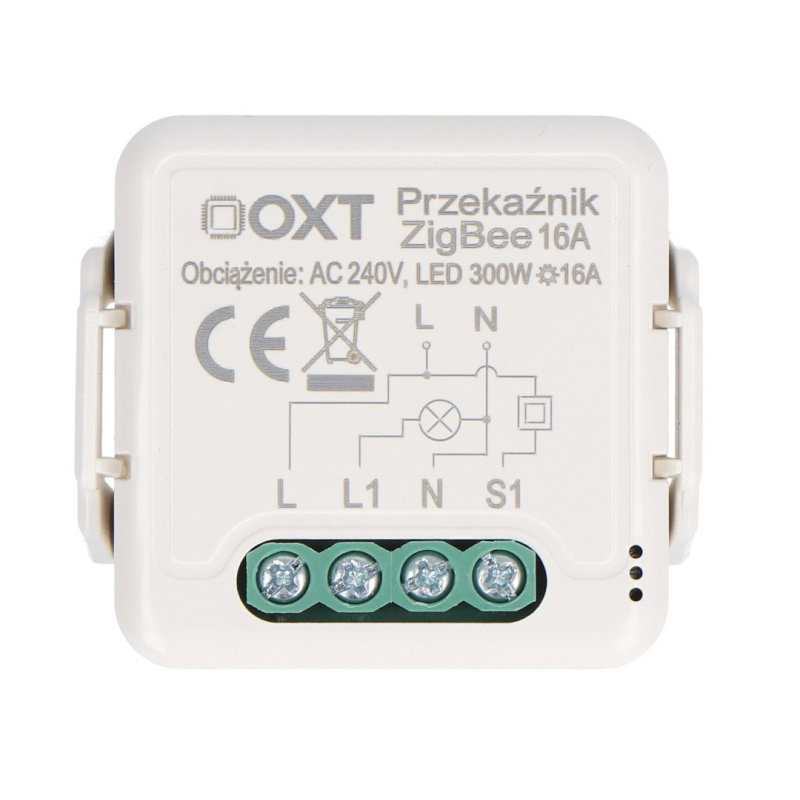 Moduł OXT mini przekaźnik 1 obwód 16A ZigBee TUYA SWTZ20