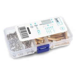 Sada šroubů M3 a distančních podložek - Sada B - 100 ks. - jen Pi