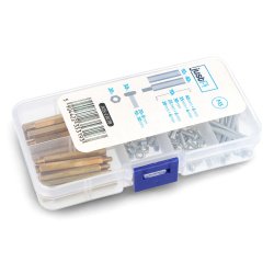 Sada šroubů M3 a distančních podložek - Sada D - 100 ks. - jen Pi