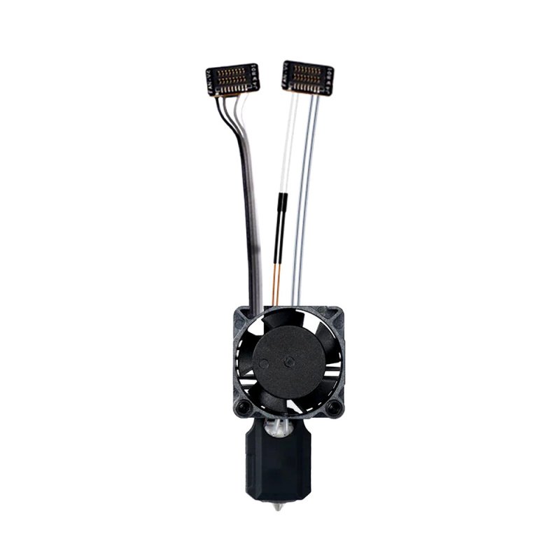 Complete hotend assembly with stainless steel nozzle 0.2mm - P1