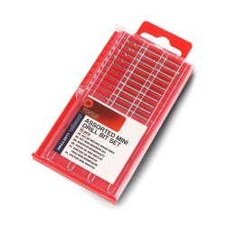 Sada miniaturních vrtáků 10 ks. - od 0,6 do 2,3 mm
