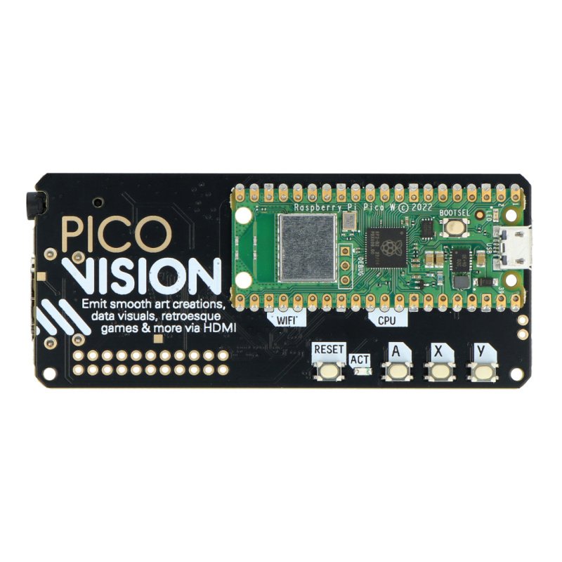 PicoVision (Pico W Aboard) – PicoVision Only