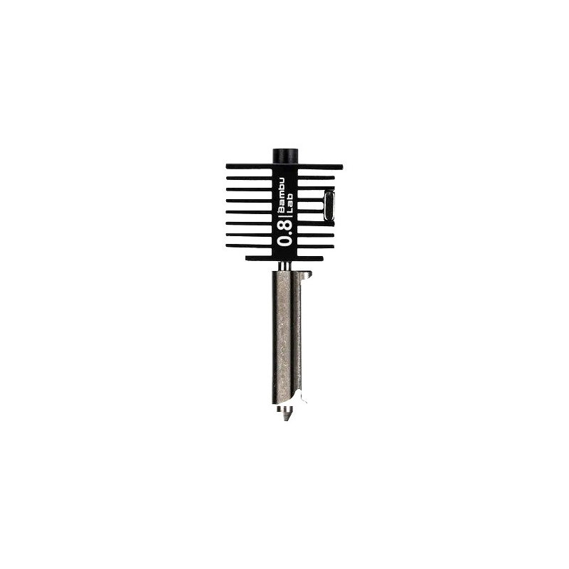 Hotend with hardened steel nozzle-0.8 mm