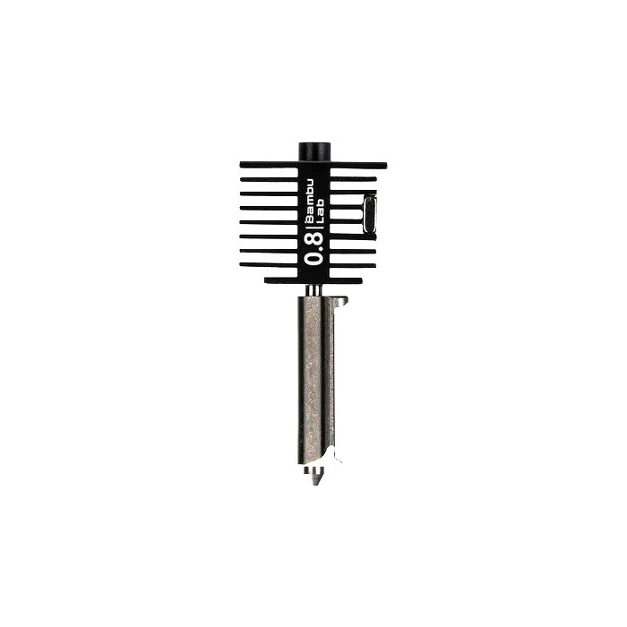 Hotend with hardened steel nozzle-0.8 mm