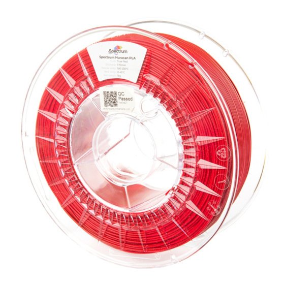 Filament Spectrum Huracan PLA 1.75mm TRUE RED 1kg