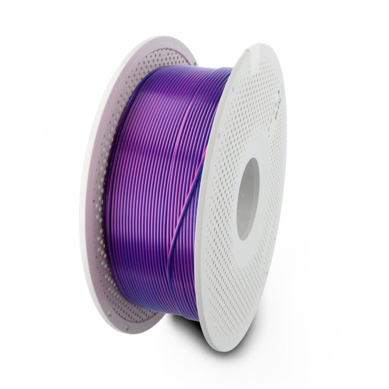 Bambu PLA Silk - Neon City (Blue-Magenta) - with Bambu Reusable