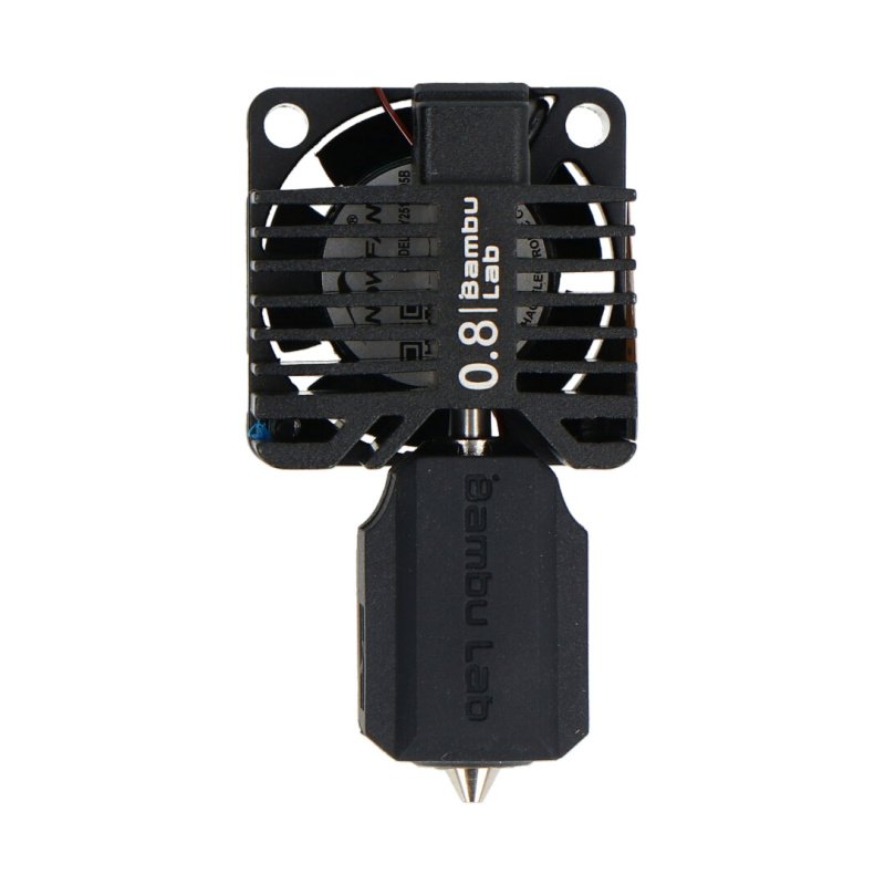 Complete hotend assembly with hardened steel nozzle -0.8mm