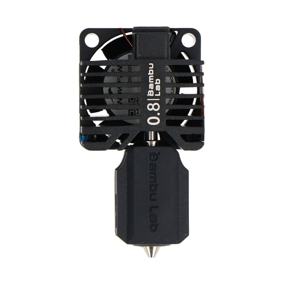 Complete hotend assembly with hardened steel nozzle -0.8mm