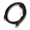 KABEL USB-A(M) - USB-B(M) 2.0 3M CZARNY FERRYT LANBERG - zdjęcie 1