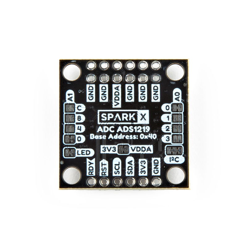 SparkX Qwiic 24 Bit ADC - 4 Channel (ADS1219)