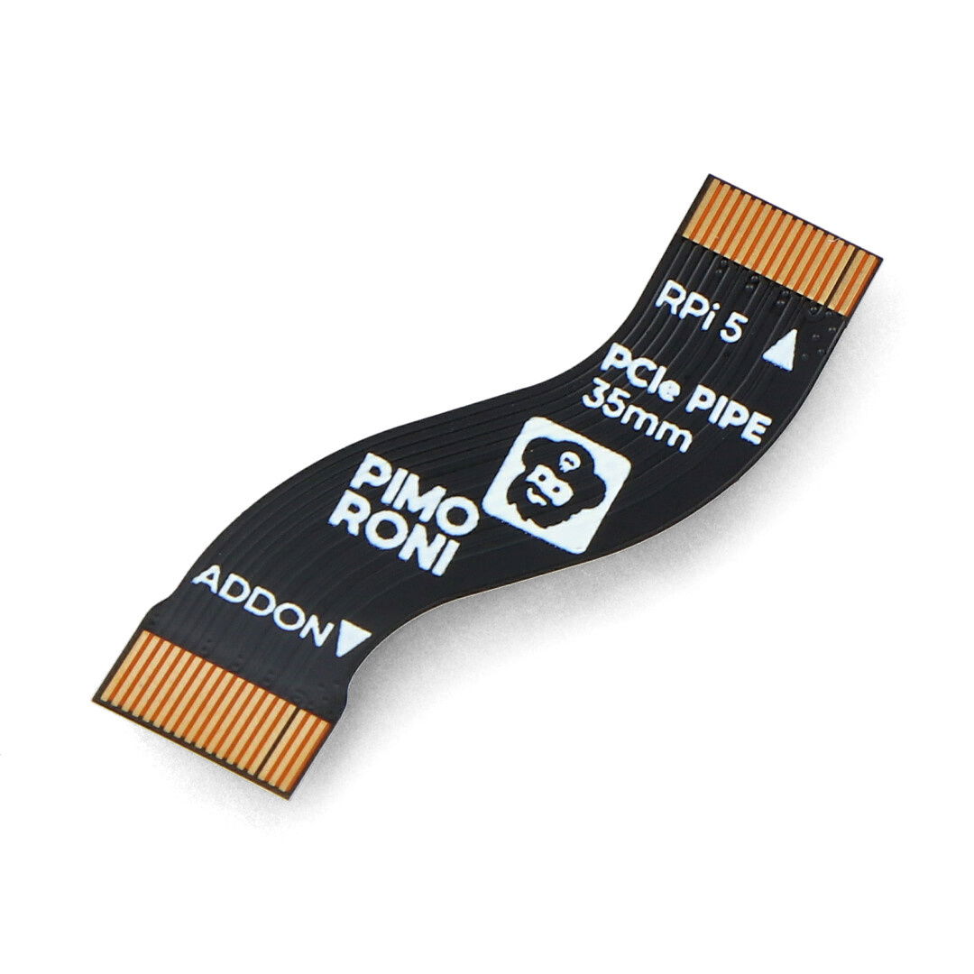 PCIe Flex Cable for NVMe Base and Raspberry Pi 5 – PCIe Pipe