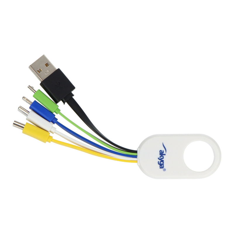 Adaptér klíčenka USB 5v1 Akyga AK-AD-51