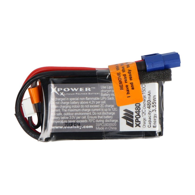 Dualsky 480mAh ULTRA 150C/12C 7.4V