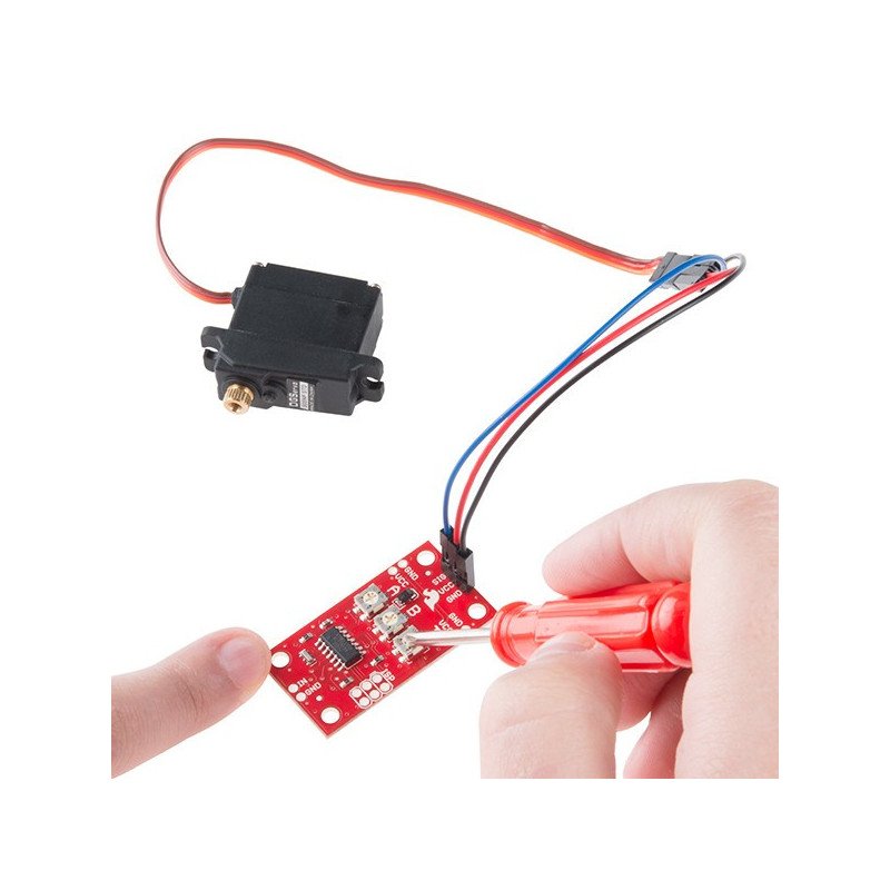 SparkFun Servo Trigger - jednoduchý servopohon