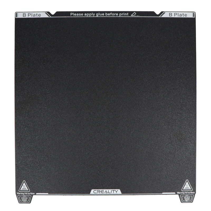 K1 Max Smooth PEI Build Plate 315*310mm-With soft magnetic