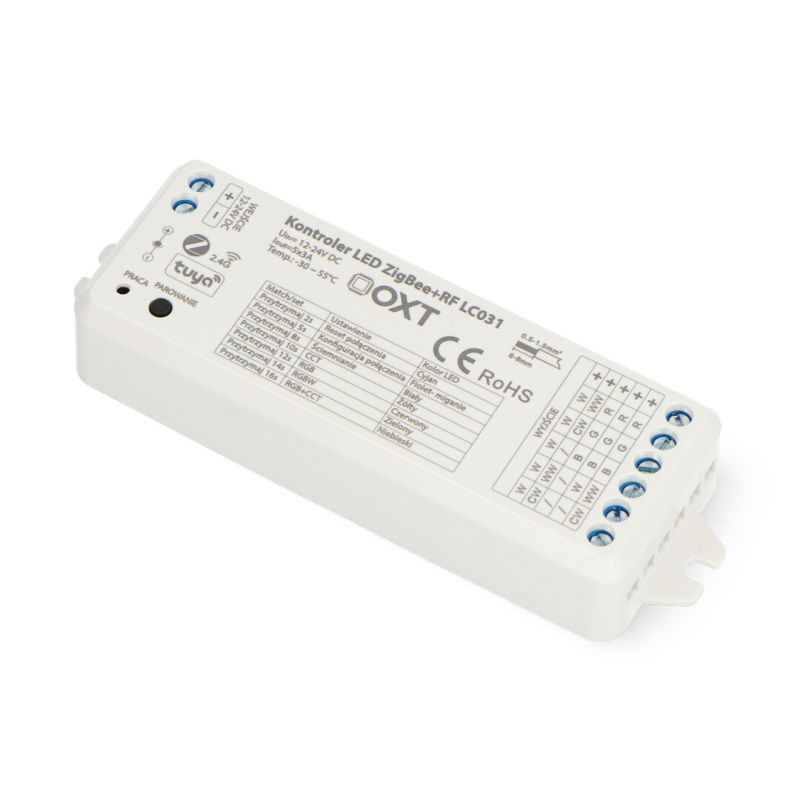 Tuya - RGBW+CCT 5v1 ovladač LED pásku - ZigBee/RF SD - Aplikace