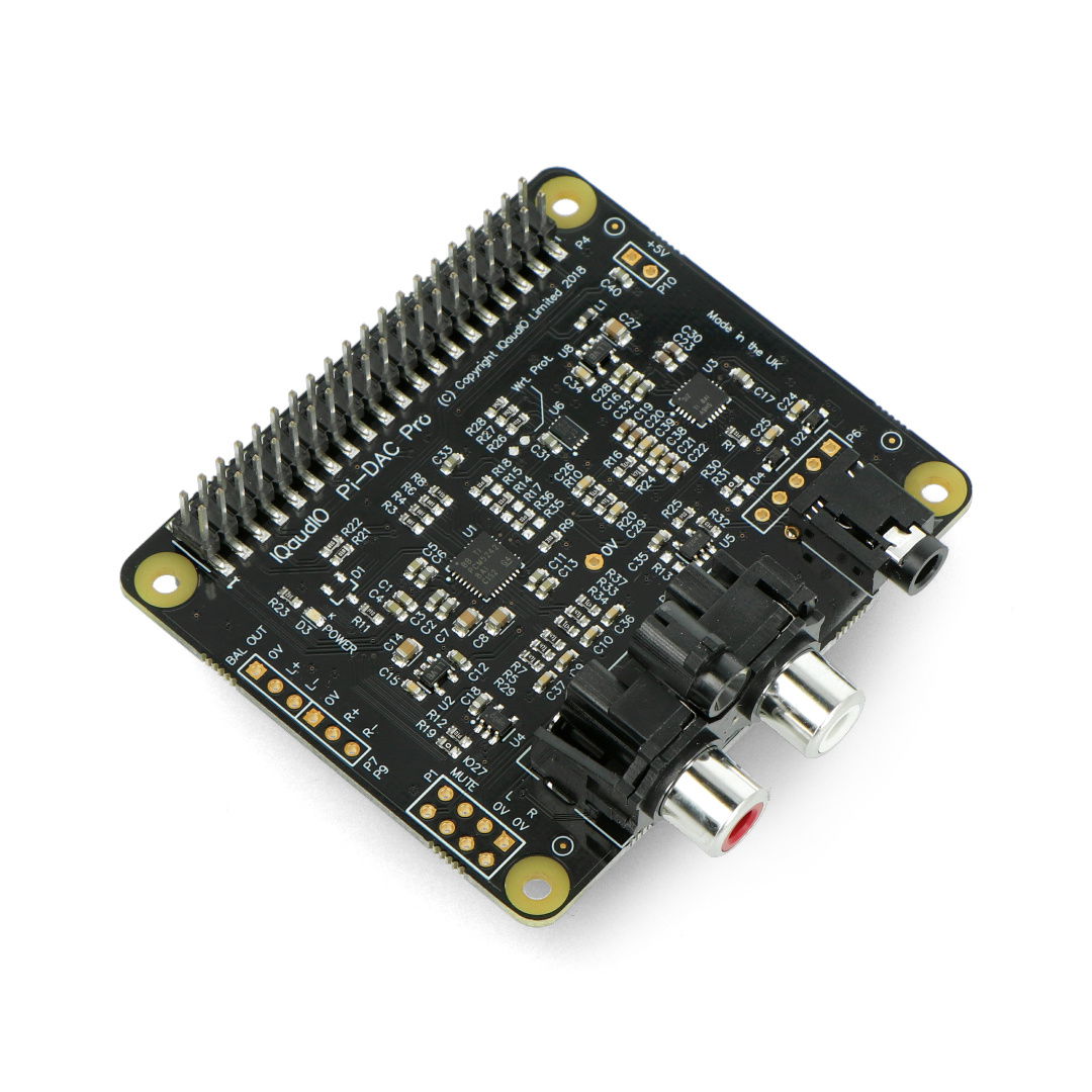 Raspberry Pi DAC Pro - zvuková karta pro Raspberry Pi 4B / 3B +