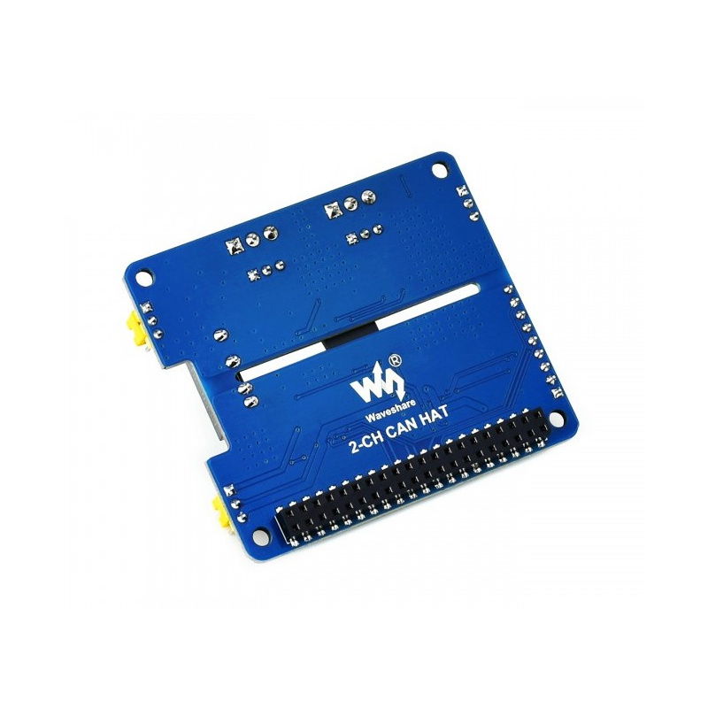 2-Channel Isolated CAN Expansion HAT for Raspberry Pi, Dual