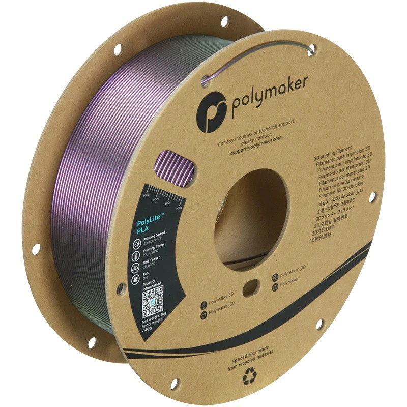 Filament Polymaker PolyLite PLA Starlight Nebula 1,75mm 1kg