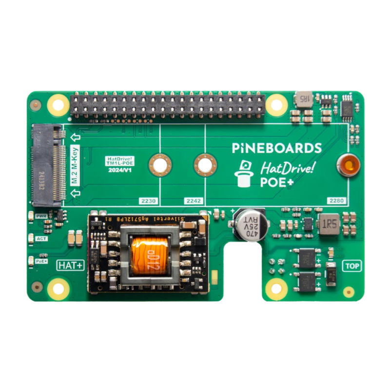 HatDrive! POE+ for Raspberry Pi 5