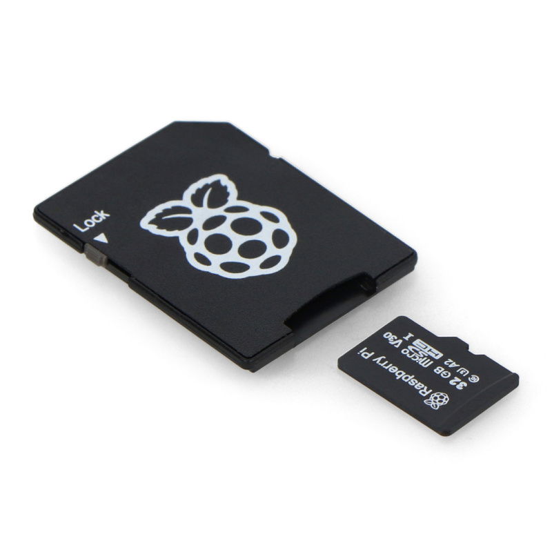 Raspberry Pi SD Card Class A2 (32GB) - programmed, with SD