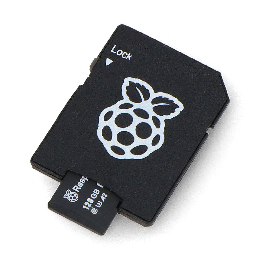 Raspberry Pi SD Card Class A2 (64GB) - programmed, with SD