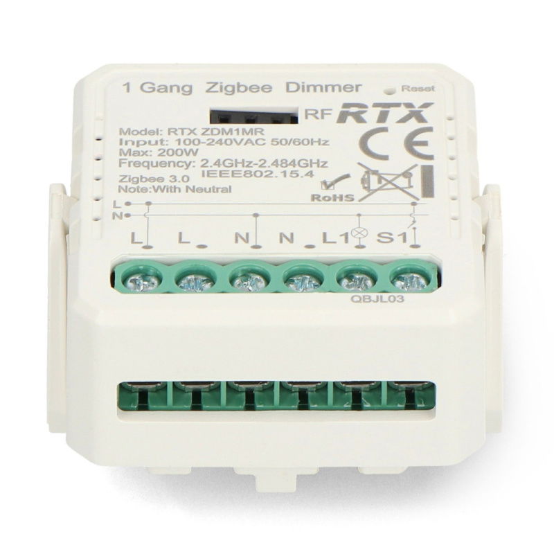 Regulátor osvětlení RTX ZDM1MR ZigBee Tuya ZIG-DM