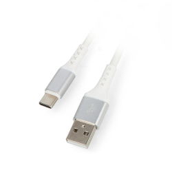 Kabel eXtreme Ampere USB A - USB C - 1,5 m - bílý
