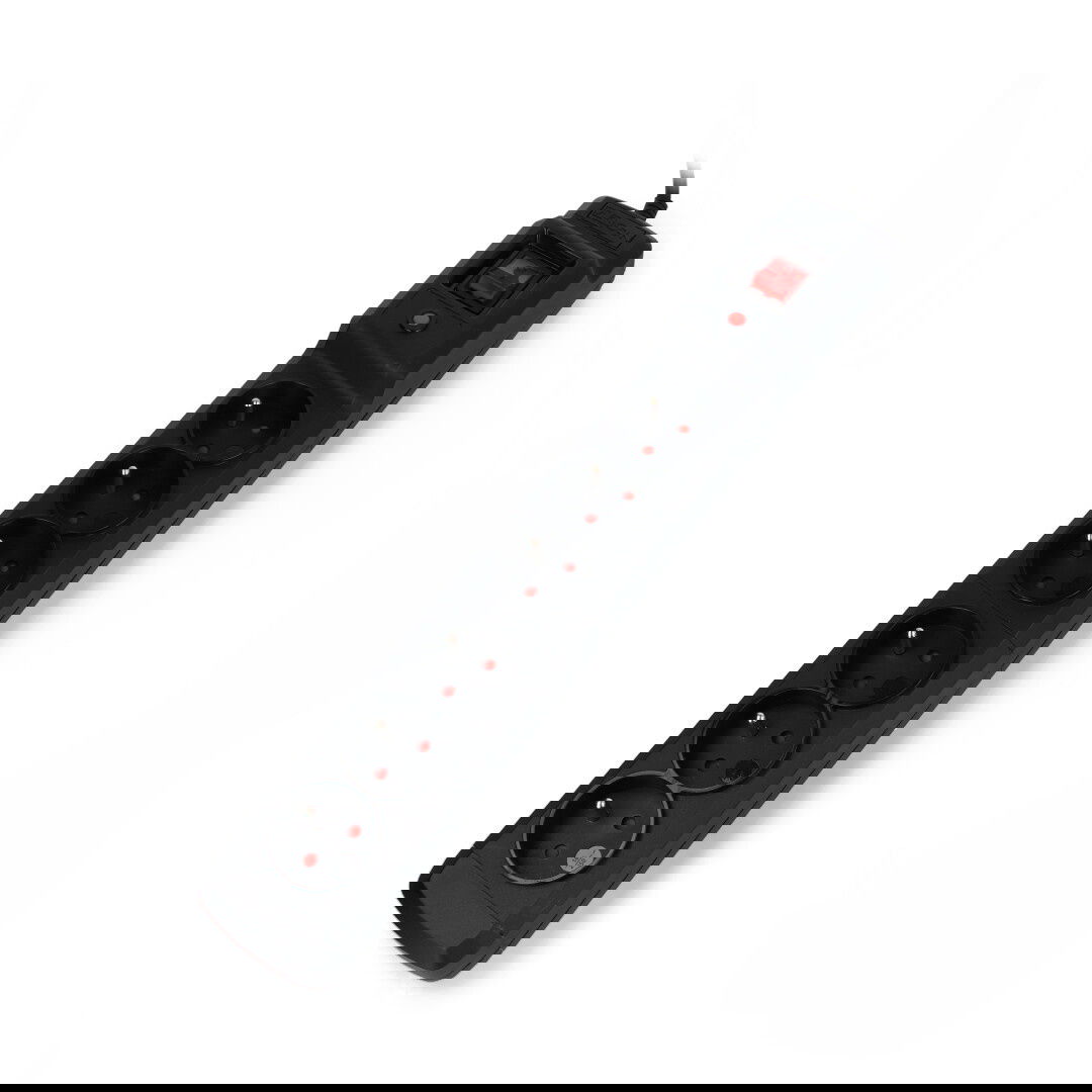 Prodlužovací kabel se zabezpečením Arcon Multi M6 černý - 6