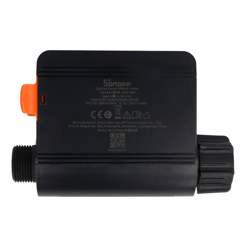Inteligentny zawór/licznik wody ZigBee SONOFF SWV-BSP (3/4")