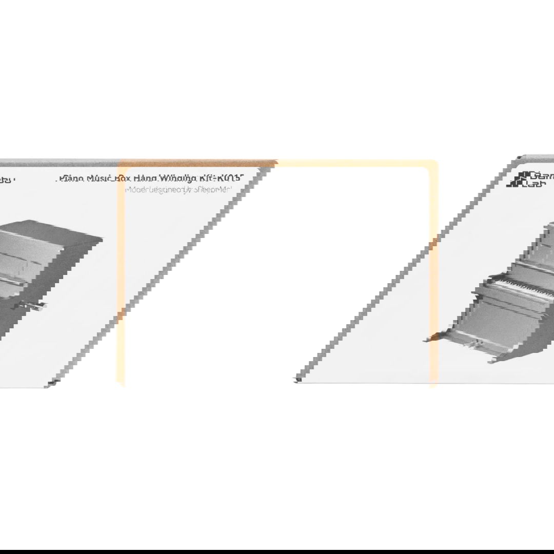 Piano Music Box Hand Winding Kit-K015