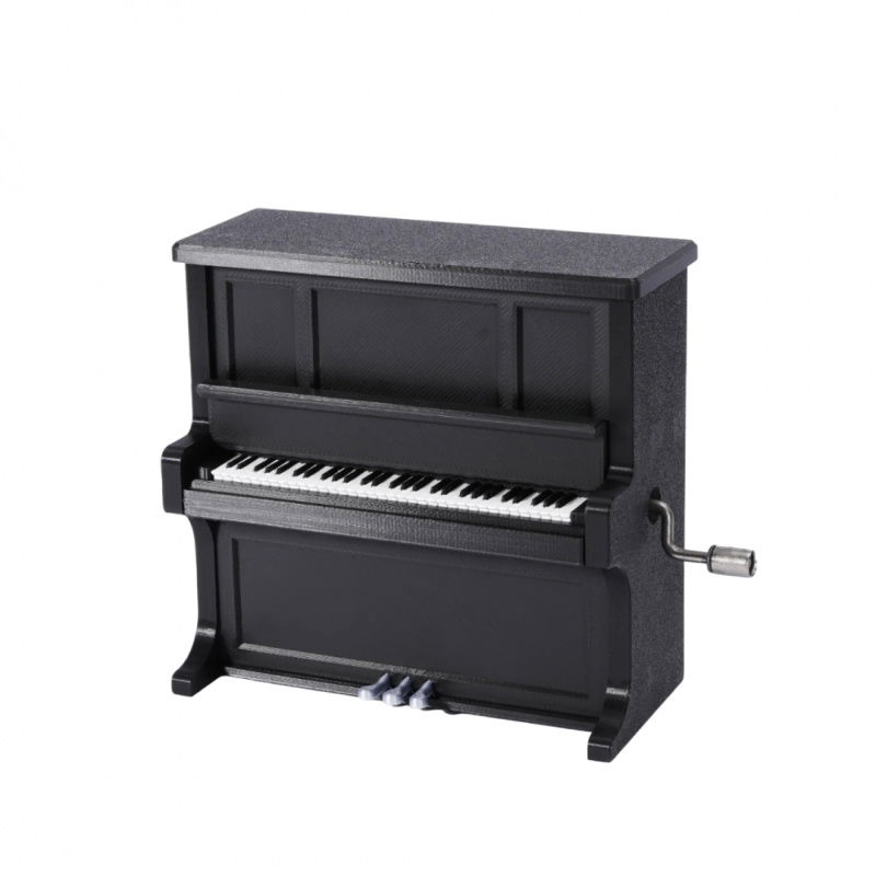 Piano Music Box Hand Winding Kit-K015