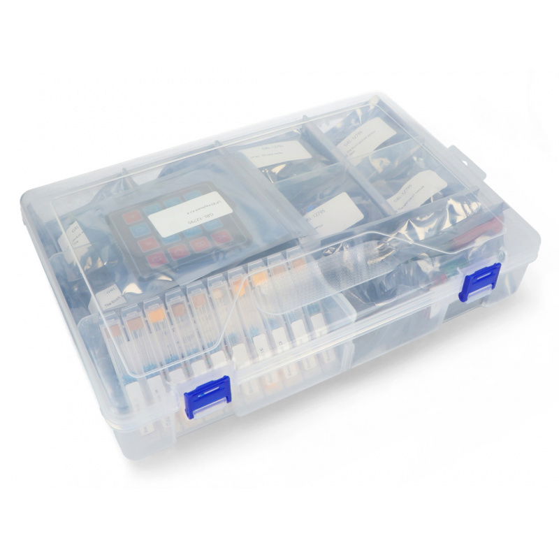 Sada senzorů a modulů + Box - 65 prvků