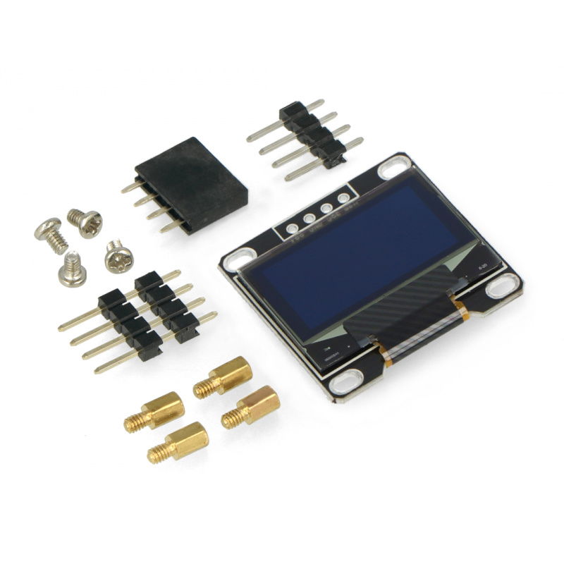 OLED displej - 0,96 '' 128x64px - rozšíření WisBlock IO - Rak