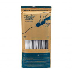 Filament 3Doodler Create i PRO, ABS, 3mm, 250 sztuk, GreyScale