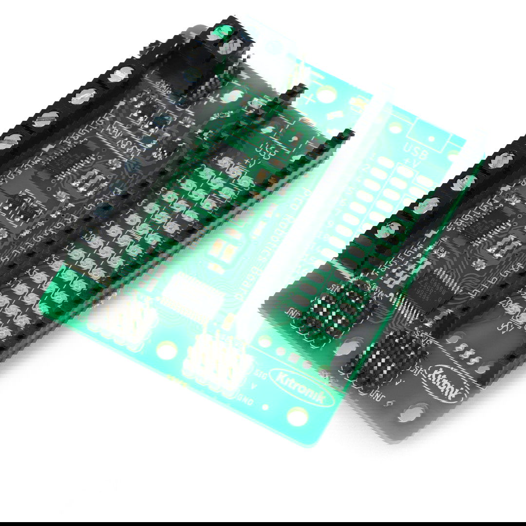 Kitronik Robotics Board - ovladač pro 4 motory a 8 serv -