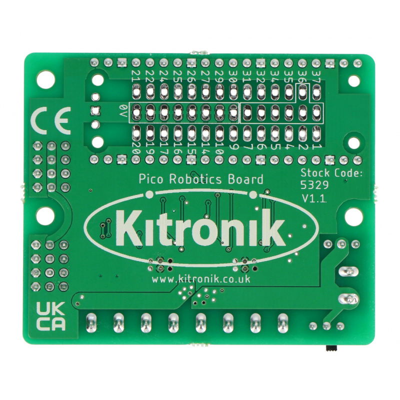 Kitronik Robotics Board - ovladač pro 4 motory a 8 serv -