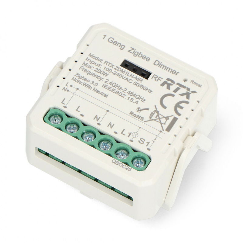 Ovladač osvětlení RTX ZDM1LN-MR ZigBee Tuya ZIG-DM
