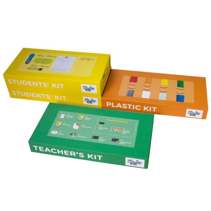 3Doodler Start Learning packs, 6 długopisów do druku 3D z