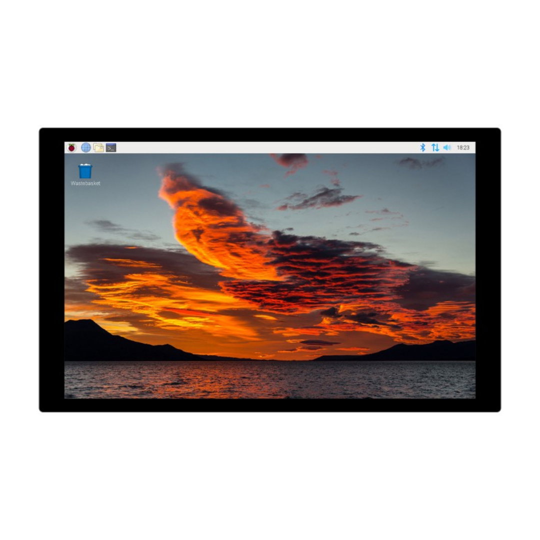 LCD IPS 8'' 1280x800px kapacitní dotykový displej HDMI + USB pro Raspberry Pi, Jetson Nano a PC - Waveshare 23741