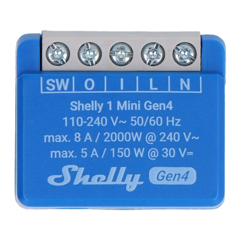 Sterownik Shelly 1 Mini Gen4 Zigbee/Matter