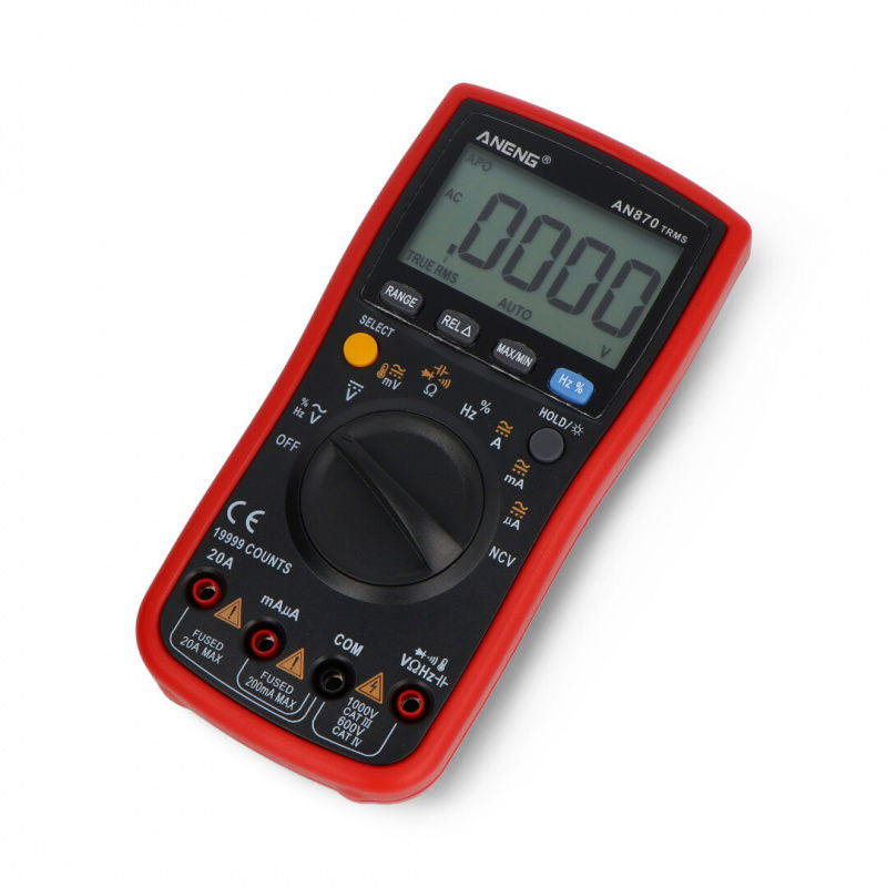 AN870 Pro miernik cyfrowy uniwersalny LCD TrueRms Aneng