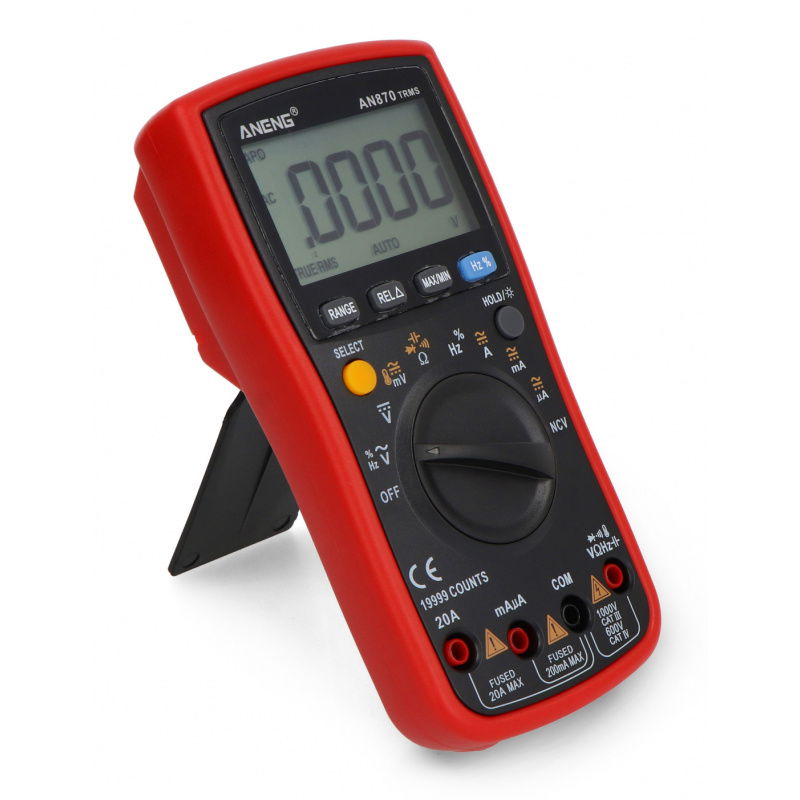 AN870 Pro miernik cyfrowy uniwersalny LCD TrueRms Aneng