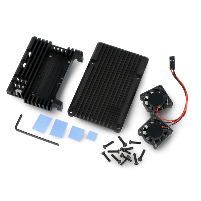 Zestaw justPi z Raspberry 5 8GB + 32GB microSD + akcesoria -